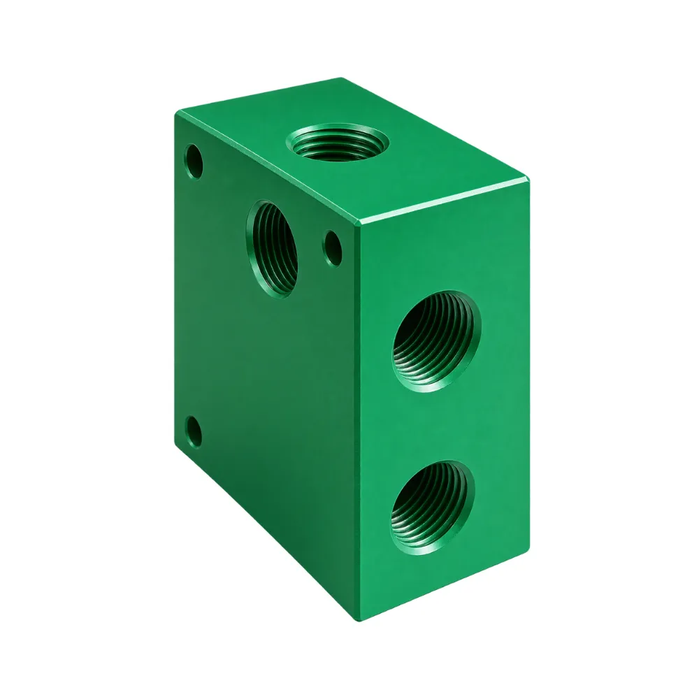 Bloque Base Hidráulico CETOP 5 / NG10 – 1 Estación – 1/2" BSP - Imagen 3