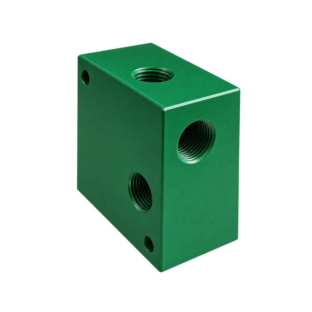 Bloque Base Hidráulico CETOP 5 / NG10 – 1 Estación – 1/2" BSP - Imagen 2