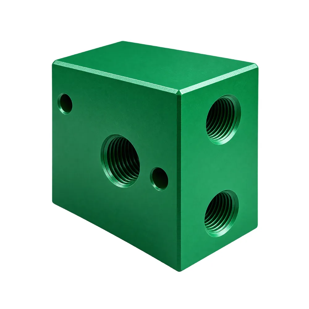 Bloque Base Hidráulico CETOP 3 / NG6 – 1 Estación – 3/8" y 1/2" BSP - Imagen 2