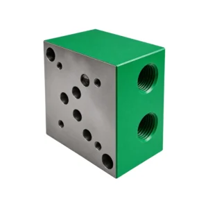 Bloque base hidráulico CETOP 5 NG10 G1/2 BSPP para válvula 4WE10