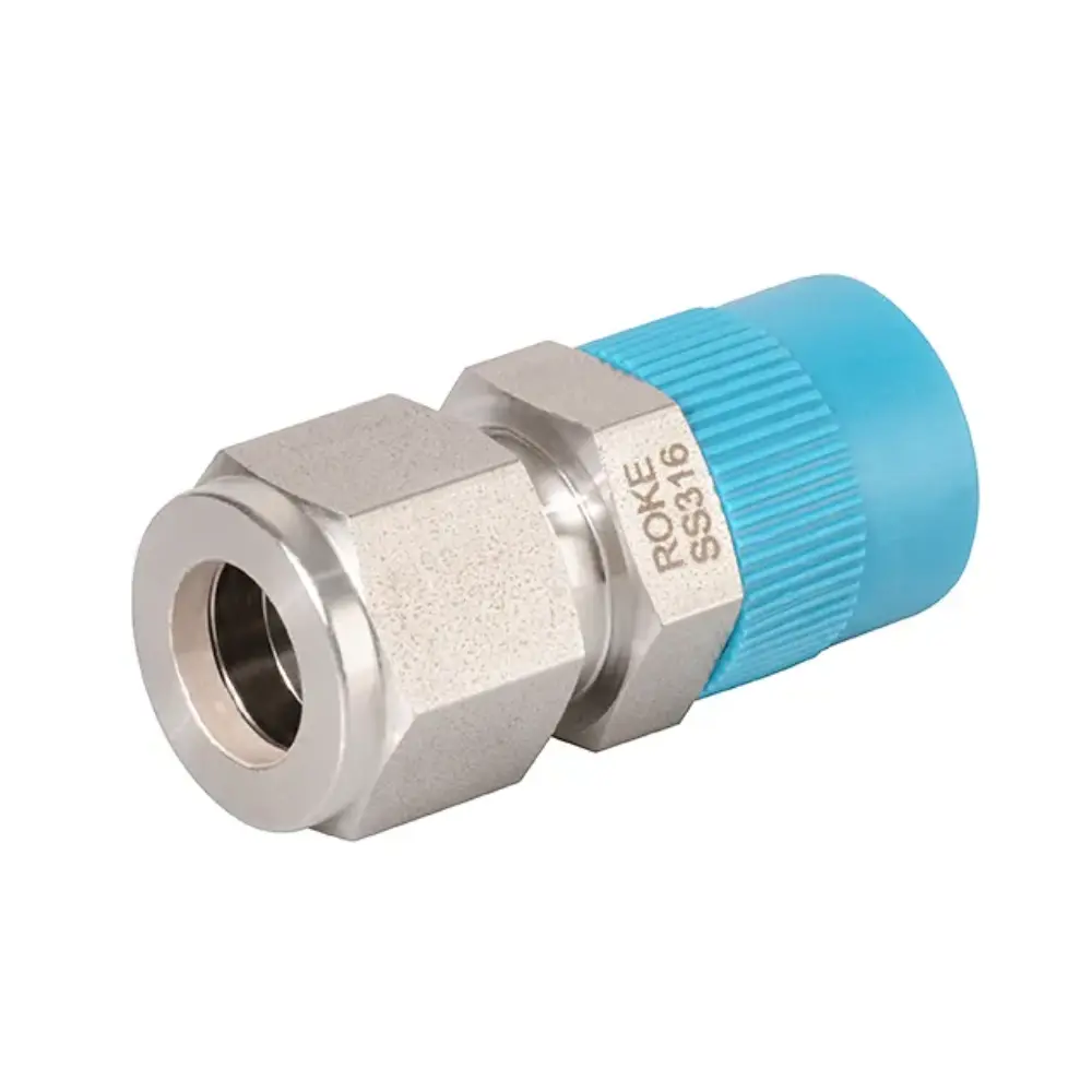 Conector Recto Macho Tubing x NPT SS316 - Imagen 2