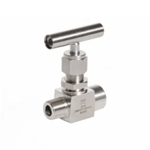 Válvula de Aguja Recta Macho NPT x Hembra NPT SS316 5000 PSI